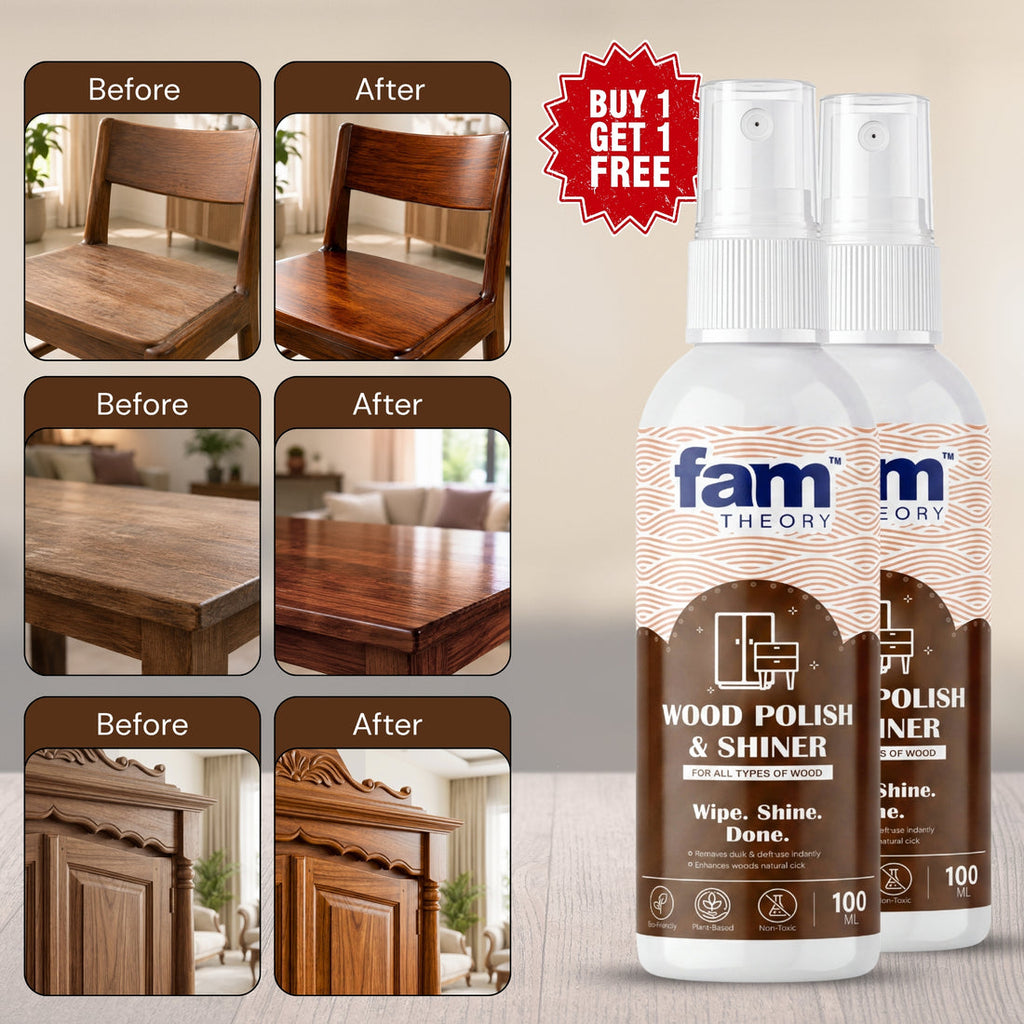 Famtheory Advanced Pro Care Wood Polish & Shiner 100ml ✨