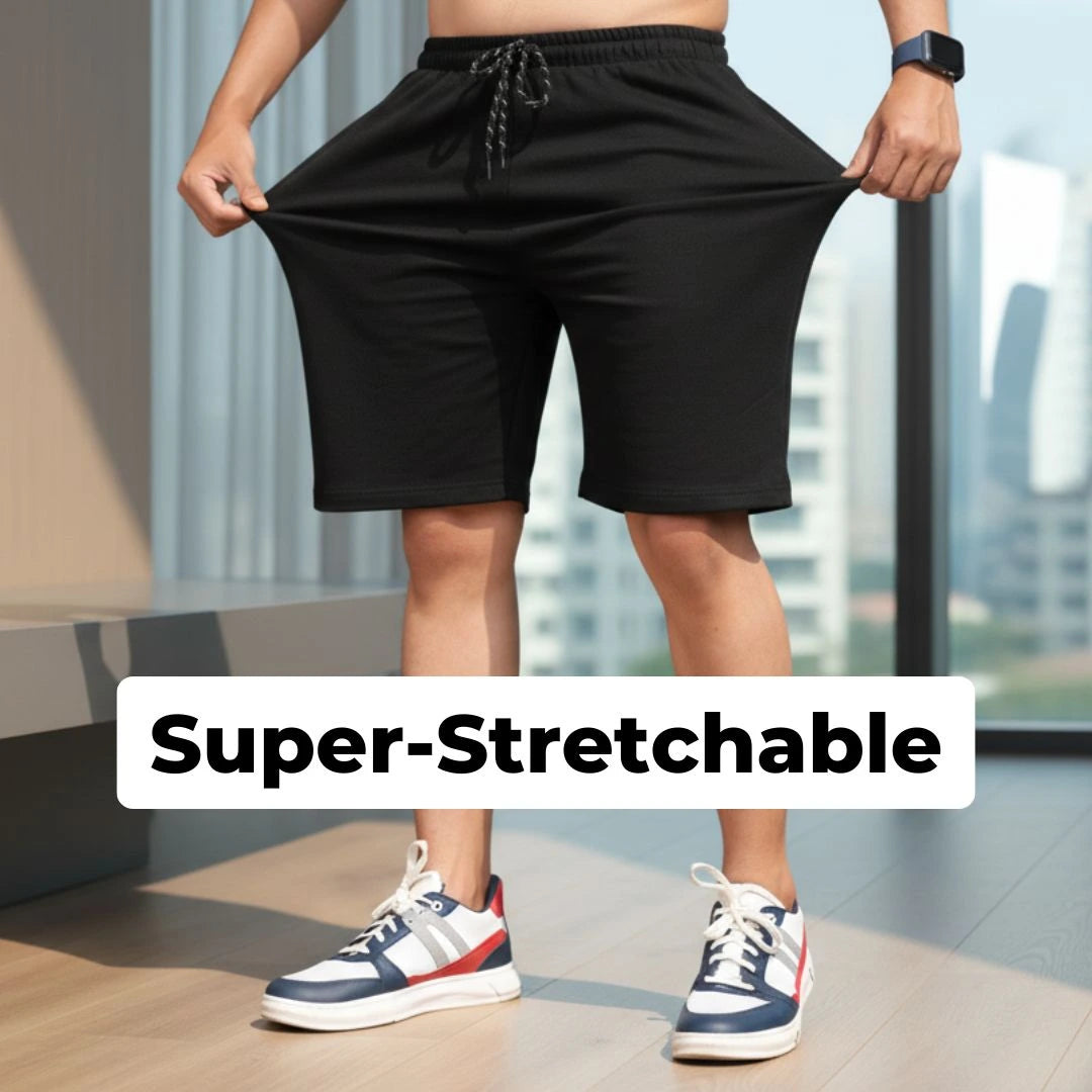 Pack of 4 Mega Offer 😍 Premium-Quality Casual Shorts For Men