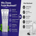 Purple Whitening Mouthwash- 20 Sachets