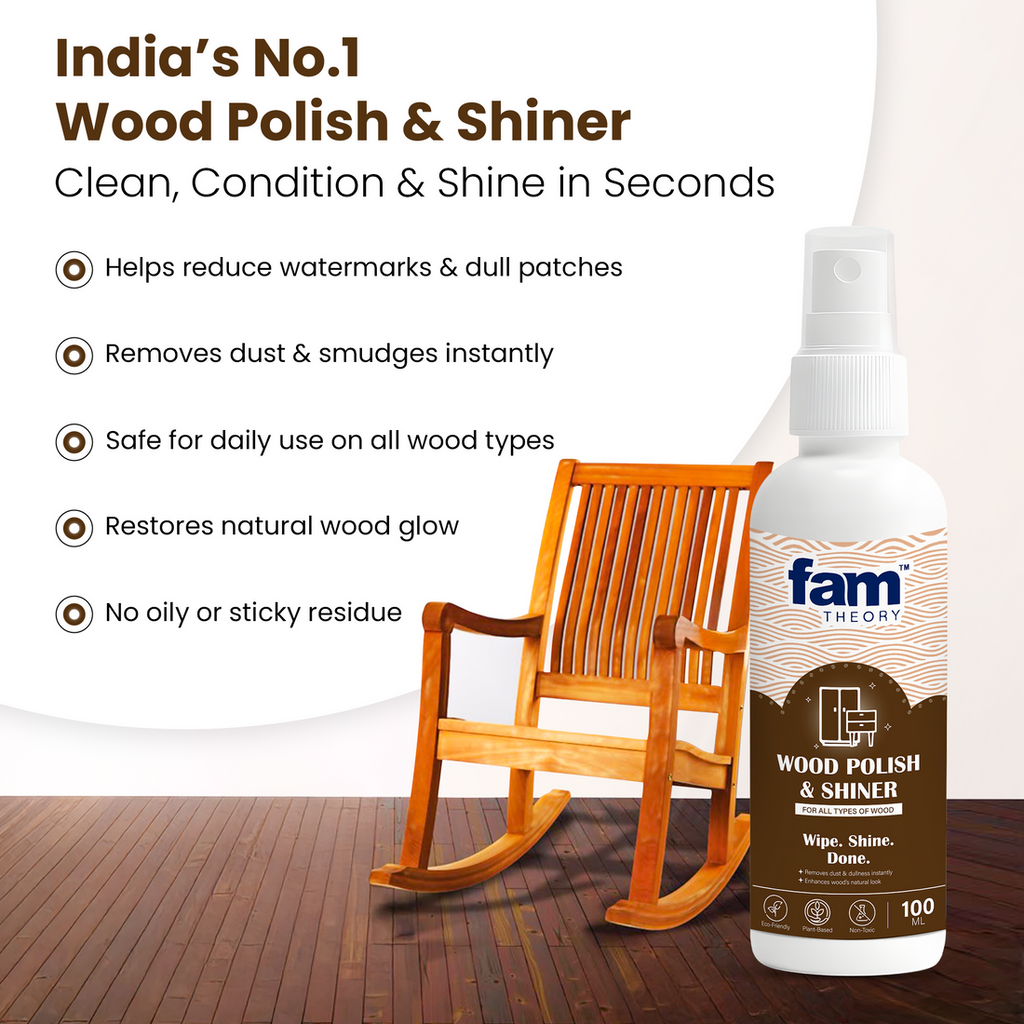 Famtheory Advanced Pro Care Wood Polish & Shiner 100ml ✨