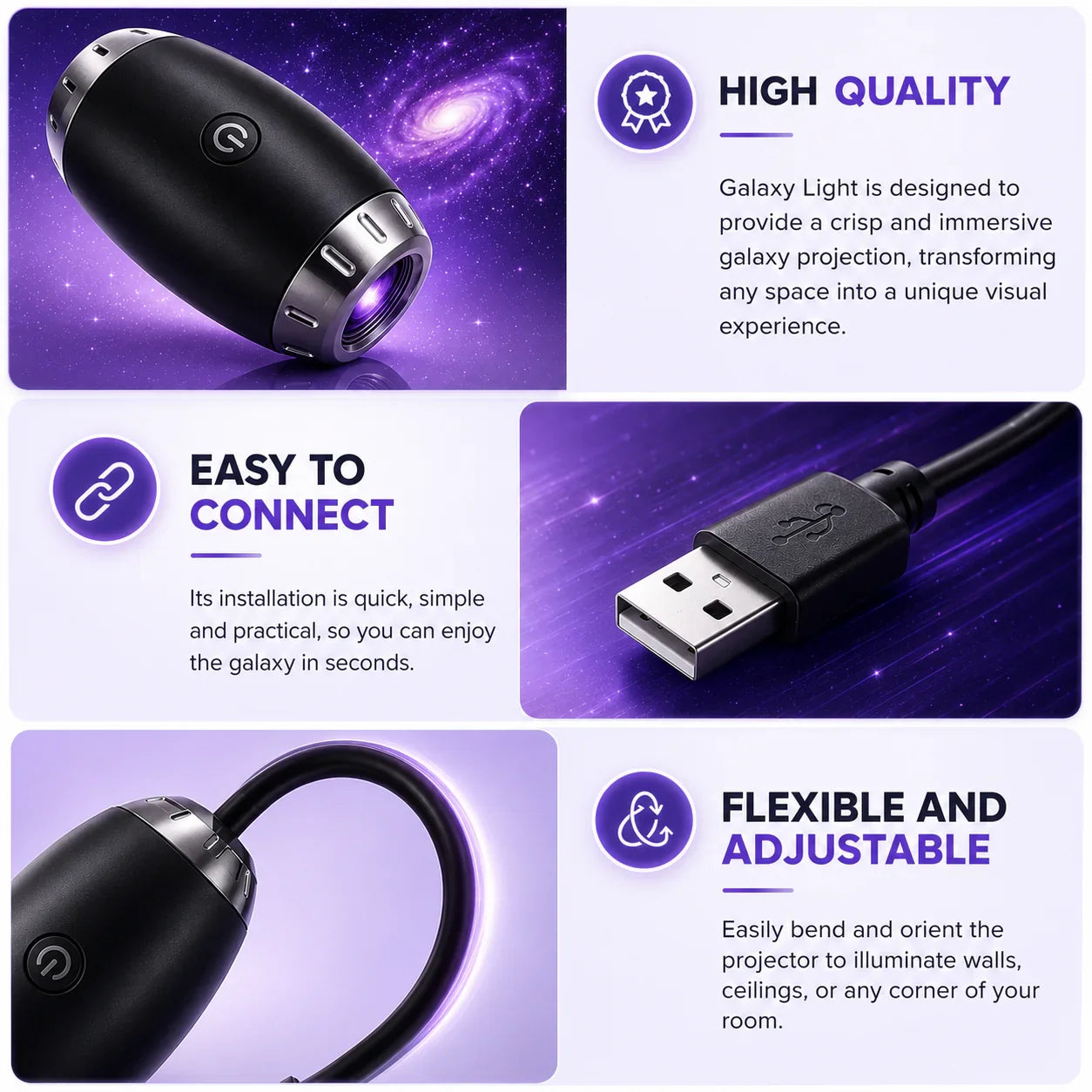 Galaxy Light Projector