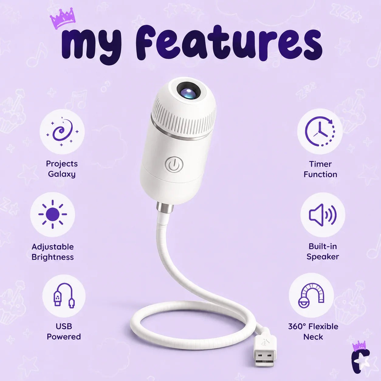 Galaxy Light Projector
