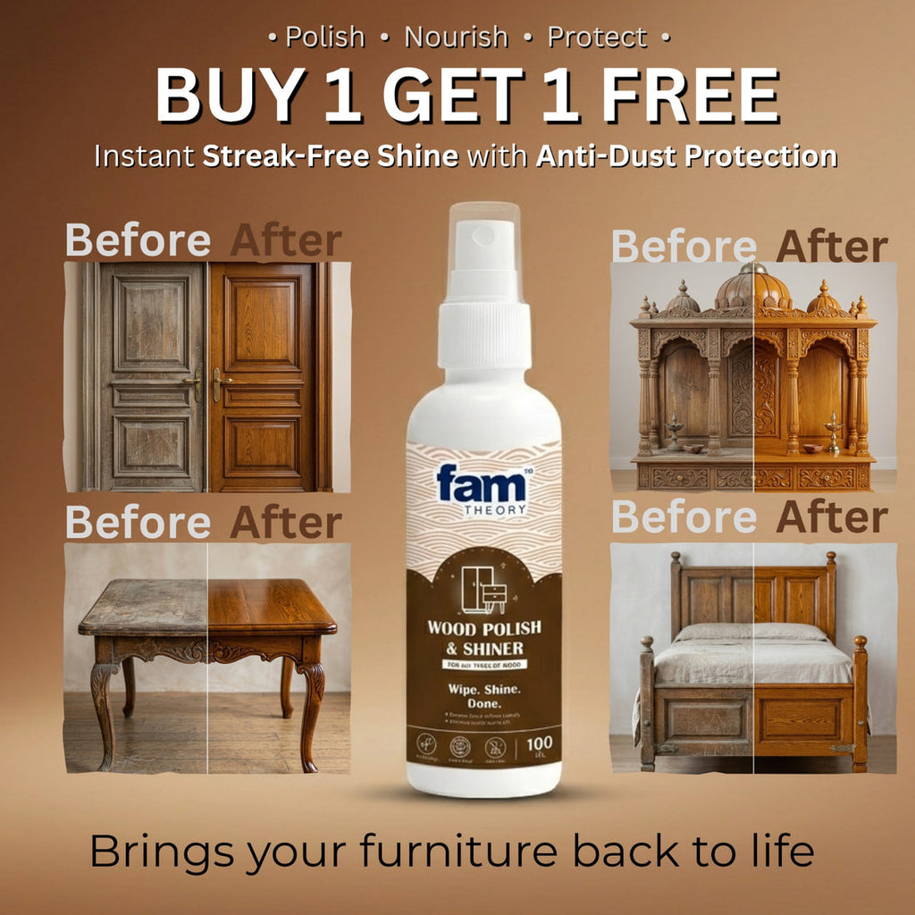 Famtheory Advanced Pro Care Wood Polish & Shiner 100ml ✨