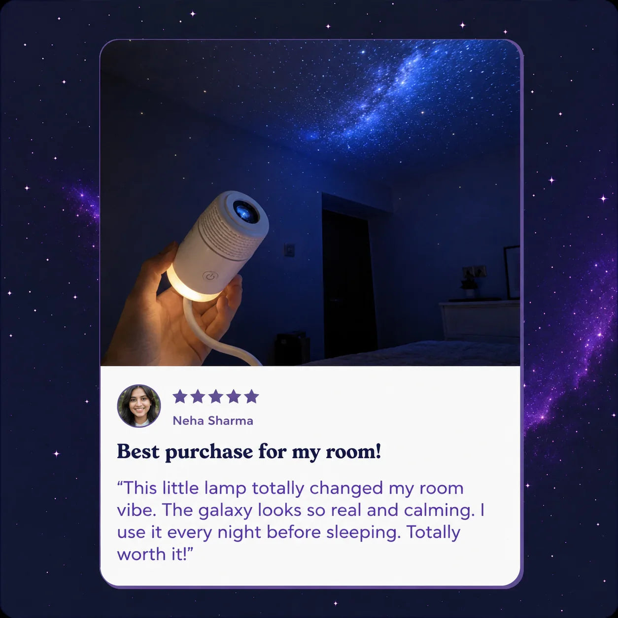 Galaxy Light Projector