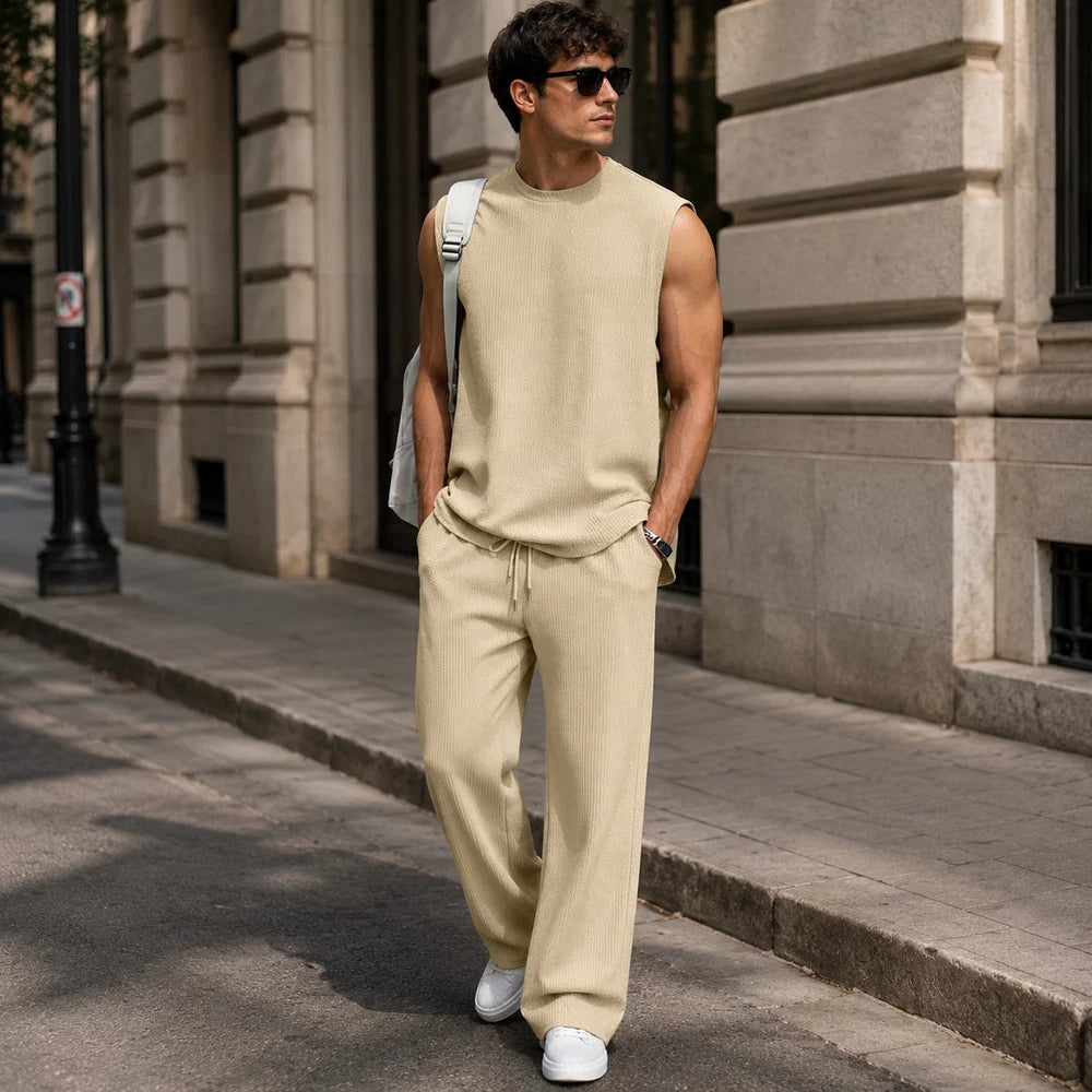 Breeze Ribbed Lounge Set