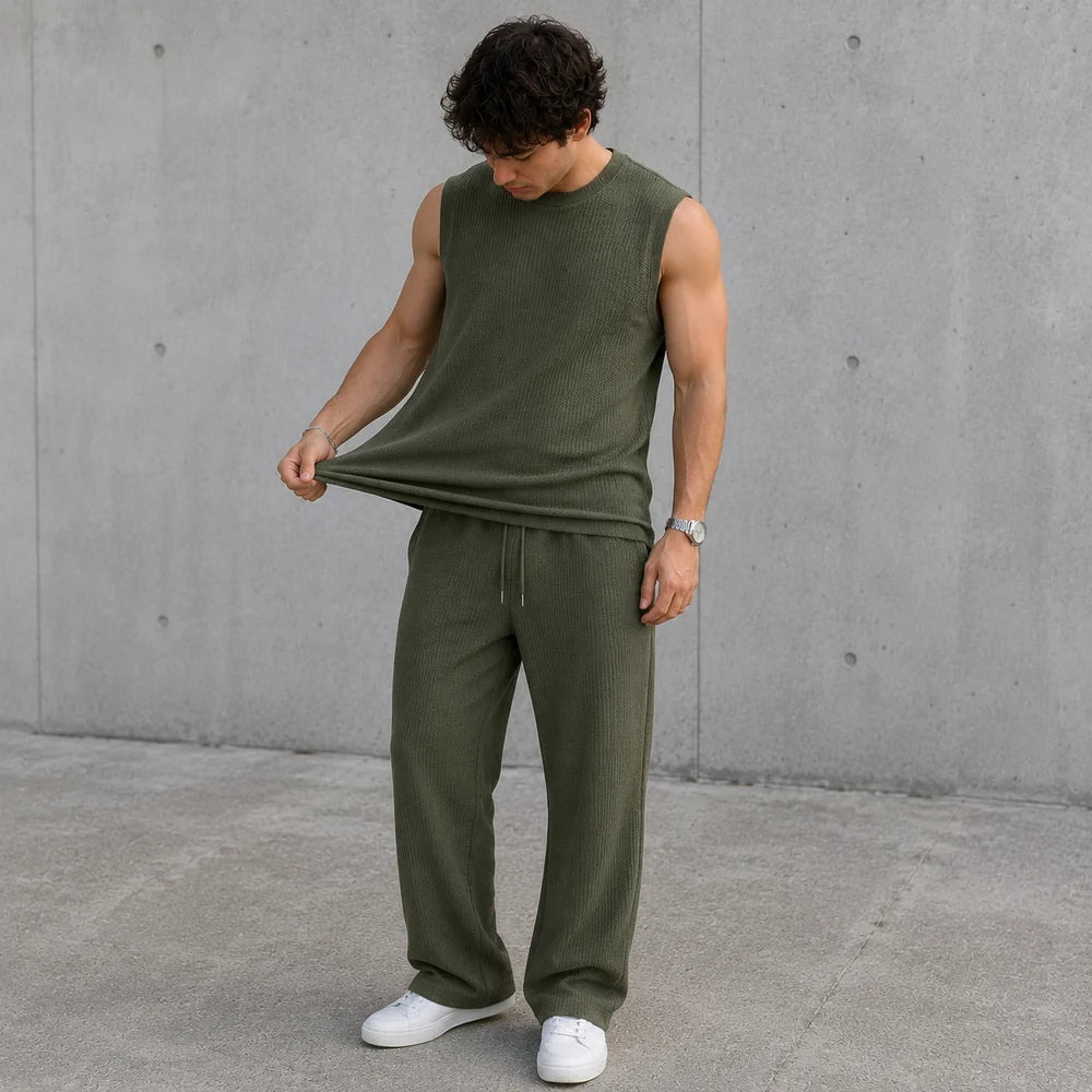 Breeze Ribbed Lounge Set