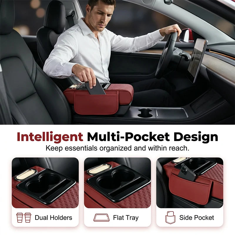 5 in 1 Universal Fit Car Armrest Console Cushion