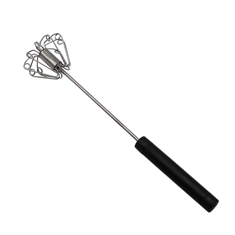 🔥Stainless Steel Semi-Automatic Hand Egg Beater